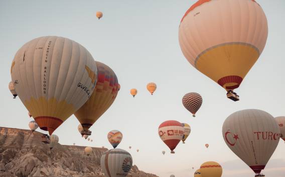 Kappadokien: Heißluftballonfahrt mit Auswahl an Körben