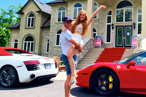 Hamilton Mountain: 3 Hour Exotic Car Tour with 5 Supercars