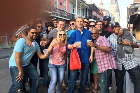 Nueva Orleans: tour a pie de 2 horas "Historia borracha"Tour VIP privado
