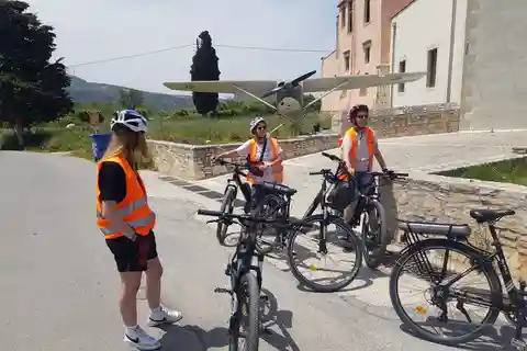 Rethymno: e-Bike Tour on Mili Gorge and soft drinks