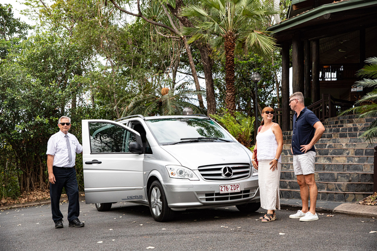 Port Douglas: Prywatny transfer z lub na lotnisko CairnsTransfery lotniskowe z Port Douglas do Cairns