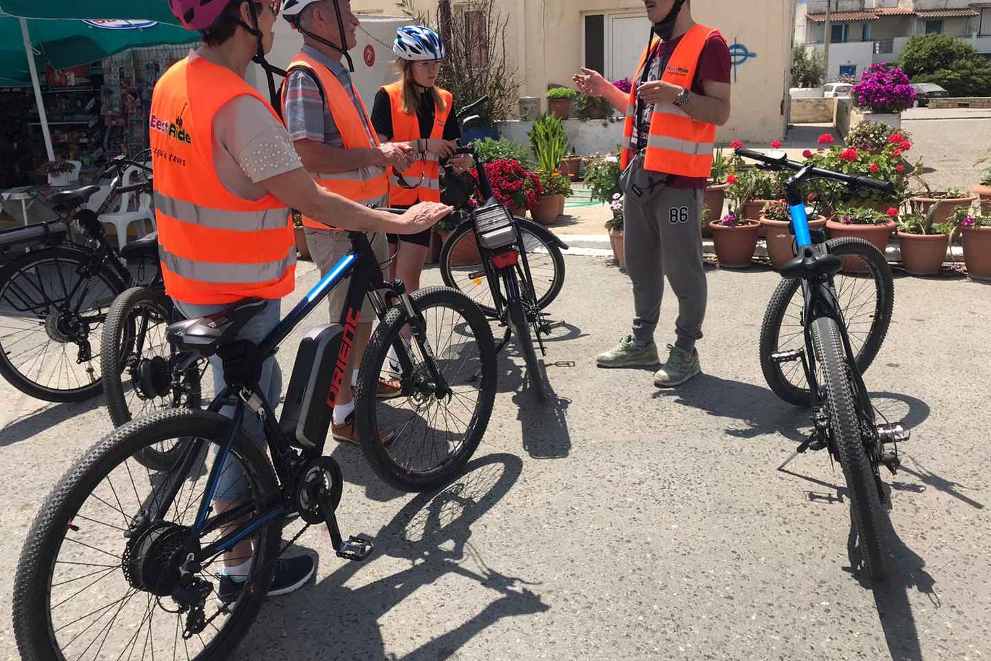 Rethymno: Tour en e-Bike por la Garganta de Mili y refrescos