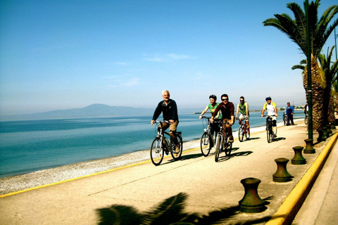 ¡Excursión en bici y comida en Kalamata, Mesenia, Grecia!