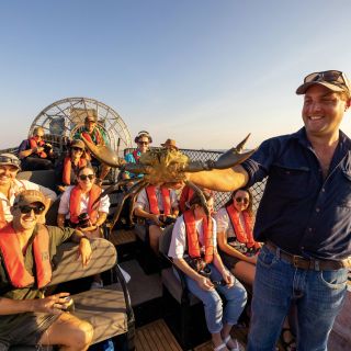 Ciudad de Darwin: Aventura guiada en hidroavión y encuentro con la fauna
