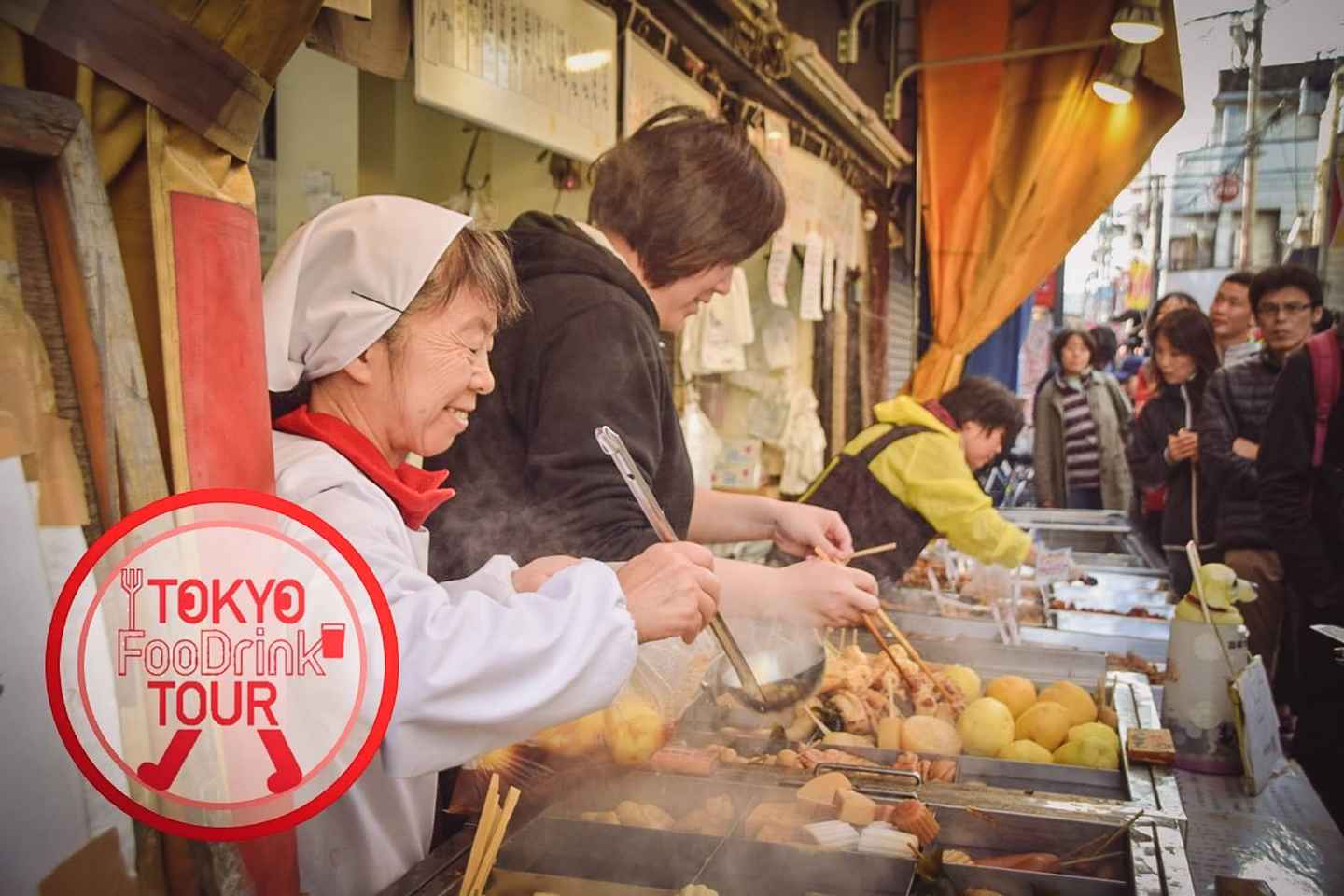go on a food tour along sunamachi ginza