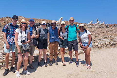 From Naxos: Delos and Mykonos Day Trip with Licensed Guide