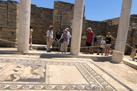 Z Naxos: Delos i Mykonos Day Trip z licencjonowanym przewodnikiem