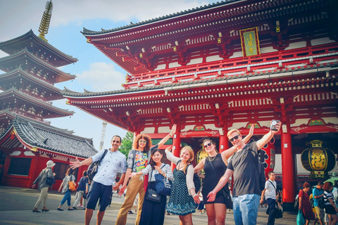 Tokyo Custom Private Walking Tour mit lizenziertem Guide (4/8h)Private 8-stündige Tour