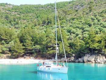 Thassos Island: Sailing Day Cruise Beer & Snack