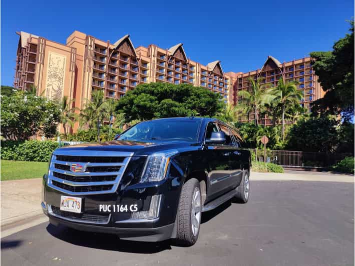 Oahu Honolulu Airport Private by Escalade SUV GetYourGuide