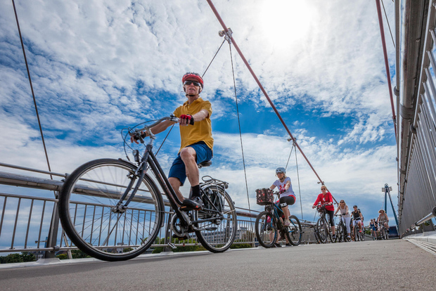 Francoforte: Noleggio di biciclette o E-Bike per un giorno intero
