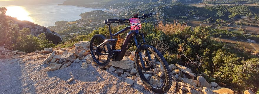 Parc national des Calanques : Vélo tout terrain avec guide virtuel