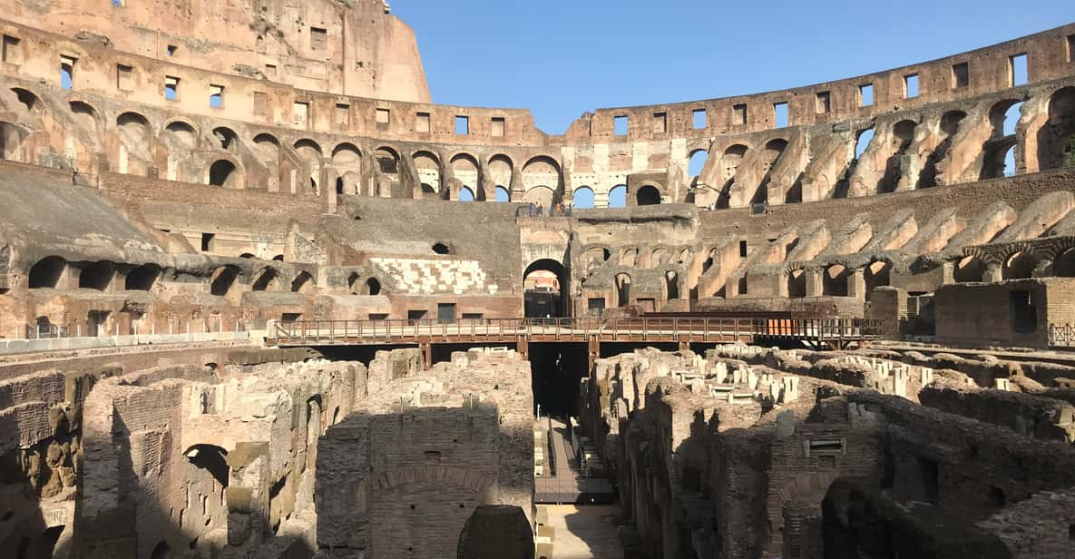 Rom Forum Romanum Kolosseum Arena Floor Tour Mit Tickets Getyourguide