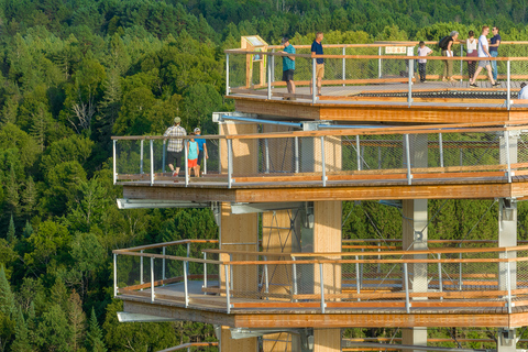 Mont-Tremblant: Observatorio y Paseo por las copas de los árboles de los Laurentians