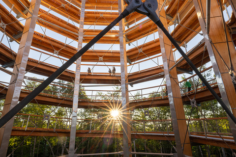 Mont-Tremblant: Laurentians Treetop Observatory och promenadMont-Tremblant: Laurentians trädtoppsobservatorium och promenad