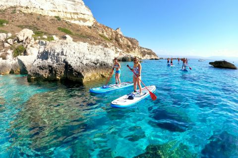 Cagliari: Stand Up Paddleboarding (SUP) Tour & Snorkeling