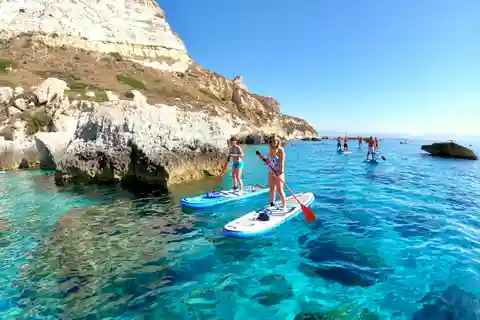 Cagliari: Stand Up Paddleboarding (SUP) Tour & Snorkeling
