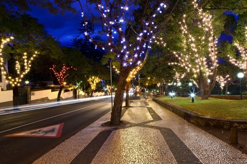 Funchal: Christmas Lights Guided Tuk-Tuk Tour