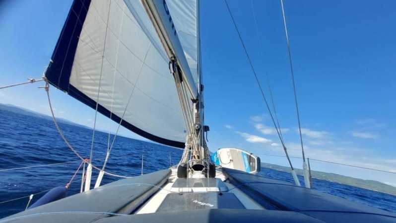Mykonos: Tour in barca a vela delle spiagge del sud con pranzo e trasferimenti