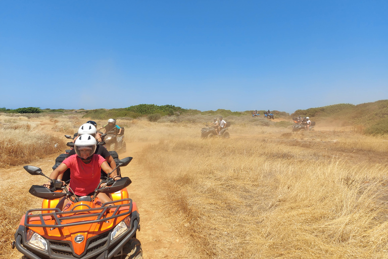 Crete: Off-Road Quad Safari with Hotel Transfers and Lunch