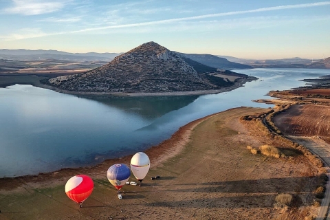 From Athens: Hot-Air Balloon Flight Experience near Thebes