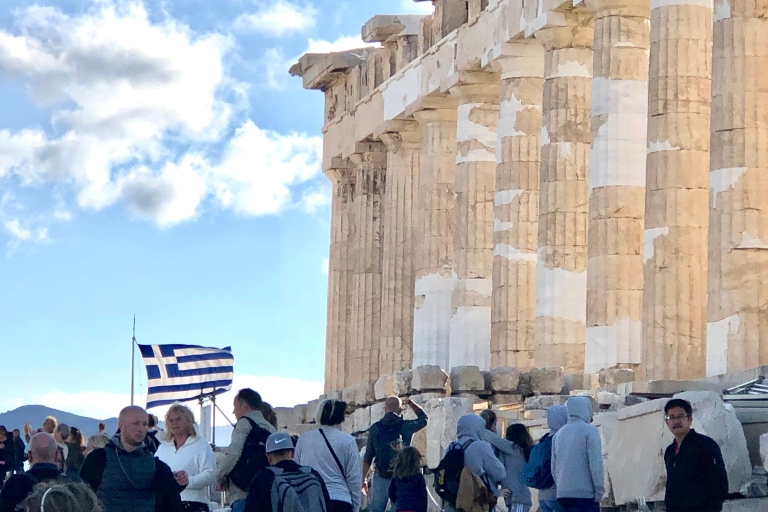 Ateny: piesza wycieczka po Akropolu i historycznym centrum