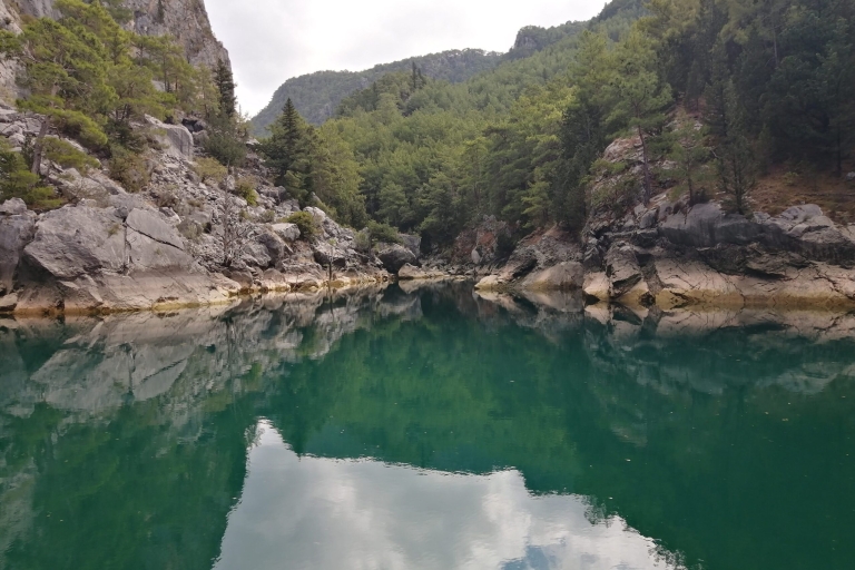From Belek: Green Canyon Boat Trip with Lunch and Drinks