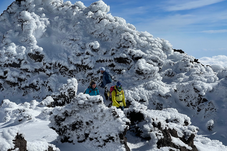 Etna: Wycieczka piesza do kraterów wulkanu