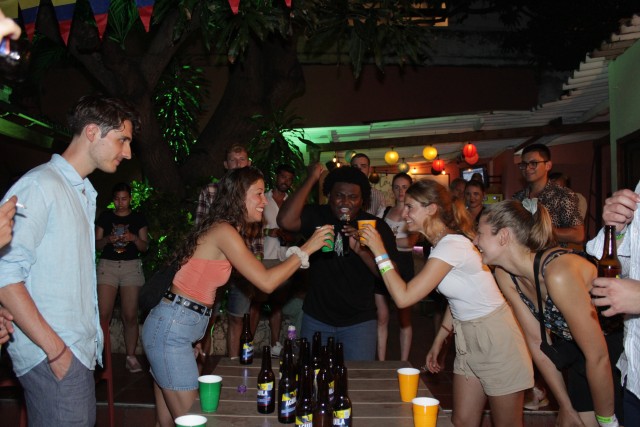 Visit Cartagena Pub Crawl with Dancing Lessons and Free Shots in Cartagena