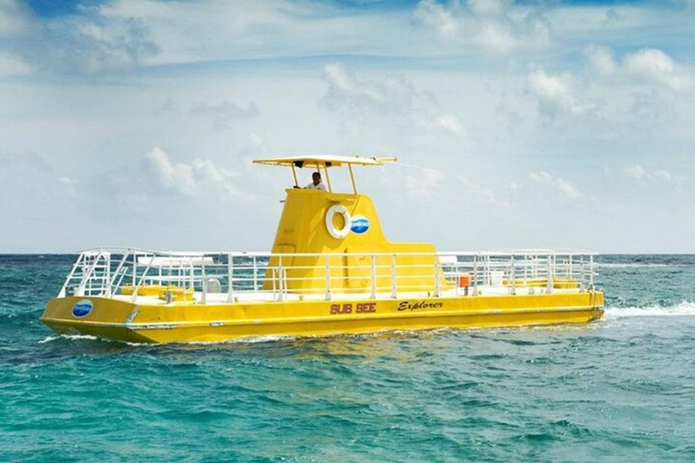 Cancún: Hop-on Hop-off Bus Tour with Submarine Trip