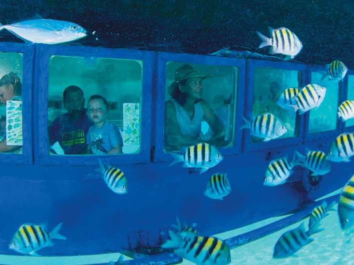 Cancún : visite en bus à arrêts à arrêts multiples avec excursion en sous-marin