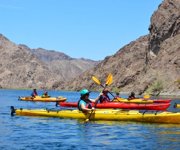 From Las Vegas: Guided Emerald Cave Kayak Tour
