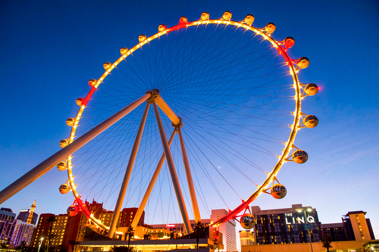 Las Vegas: High Roller Entry Ticket with In-Cabin Open Bar High Roller - Happy Half Hour 2024 P6 Standard Full Price