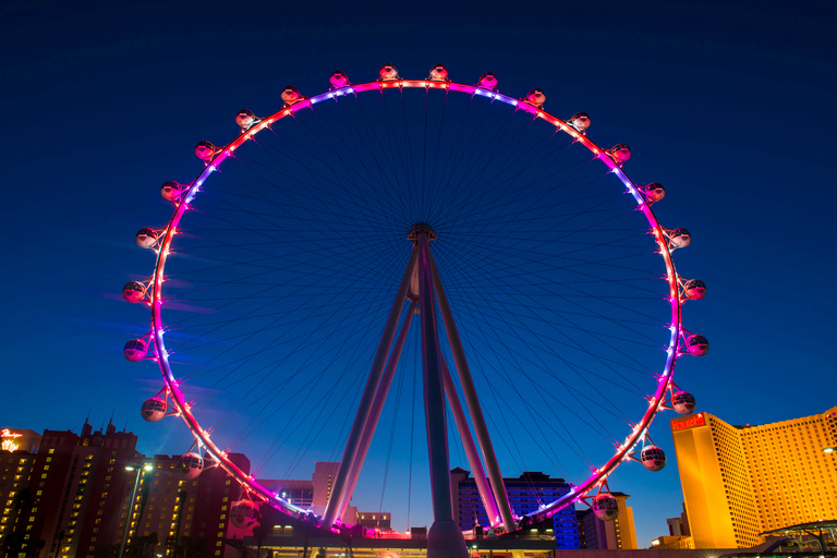 Las Vegas: High Roller Entry Ticket with In-Cabin Open Bar High Roller - Happy Half Hour 2024 P6 Standard Full Price