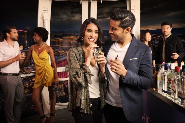Visit Las Vegas High Roller Entry Ticket with In-Cabin Open Bar in Las Vegas