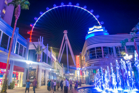 Las Vegas: High Roller Entry Ticket with In-Cabin Open Bar High Roller - Happy Half Hour 2024 P6 Standard Full Price