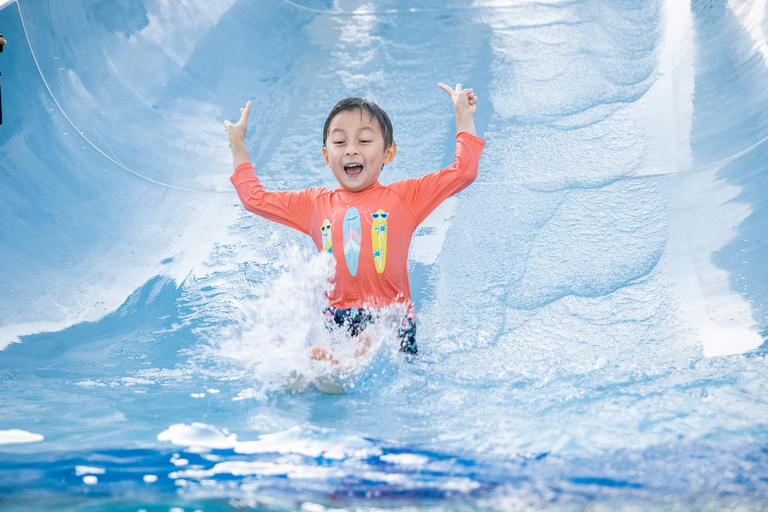 Macau: Studio City Water Park Entry Ticket Water Park Ticket with Round-Trip Ferry, Regular Day