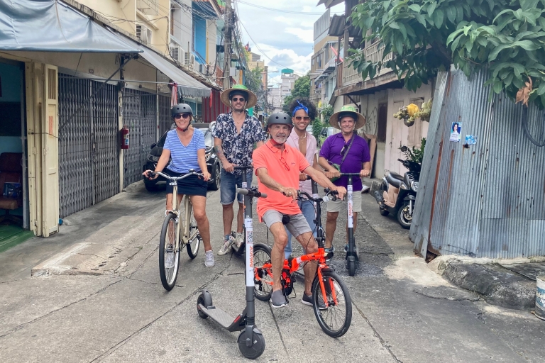 Bangkok: Geführte E-Scooter Tour durch die Altstadt