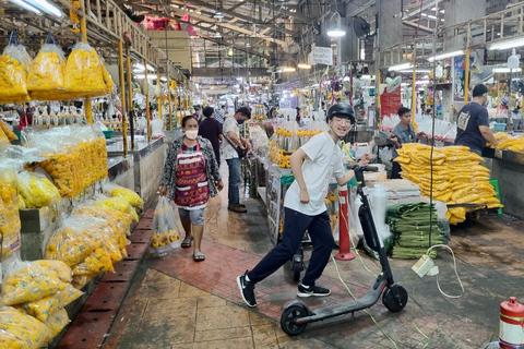 Bangkok: Stadens höjdpunkter med elektrisk skoterBangkok Classic med Escooter FunRide