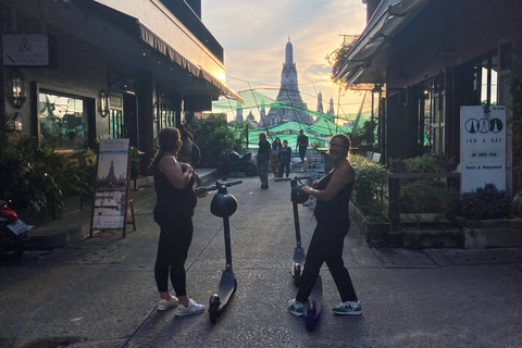 Bangkok: Stadens höjdpunkter med elektrisk skoterBangkok Classic med Escooter FunRide