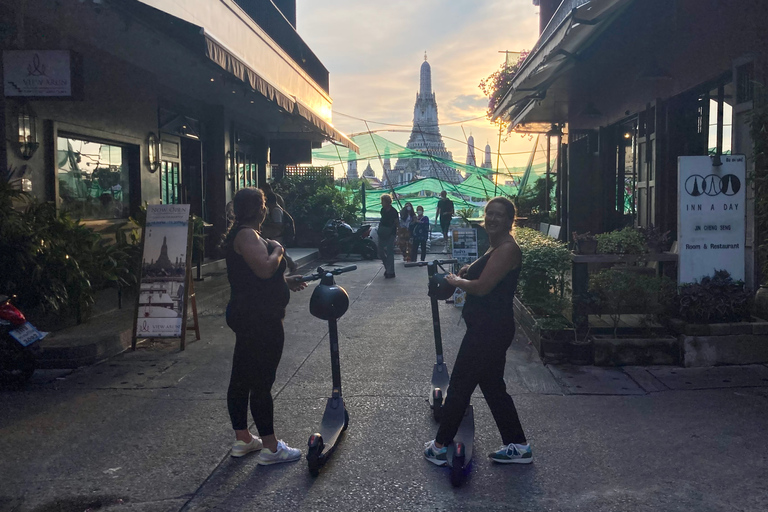 Bangkok: Stadt-Highlights Elektro-Roller-TourBangkok Classic von Escooter FunRide