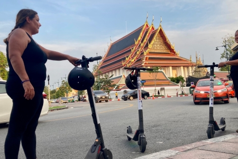 Bangkok : Tour de ville en scooter électriqueBangkok Classic par Escooter FunRide
