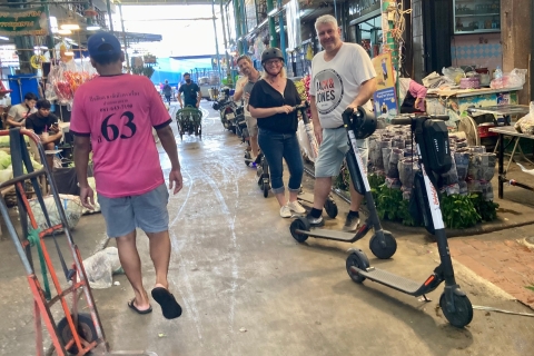 Bangkok: elektrische scootertour langs hoogtepunten van de stadBangkok Classic door Escooter FunRide