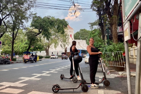 Bangkok: Lo más destacado de la ciudad en Scooter EléctricoClásico de Bangkok de Escooter FunRide
