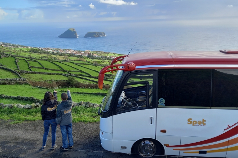 Depuis Angra do Heroísmo : visite en bus des points forts de l'île de Terceira