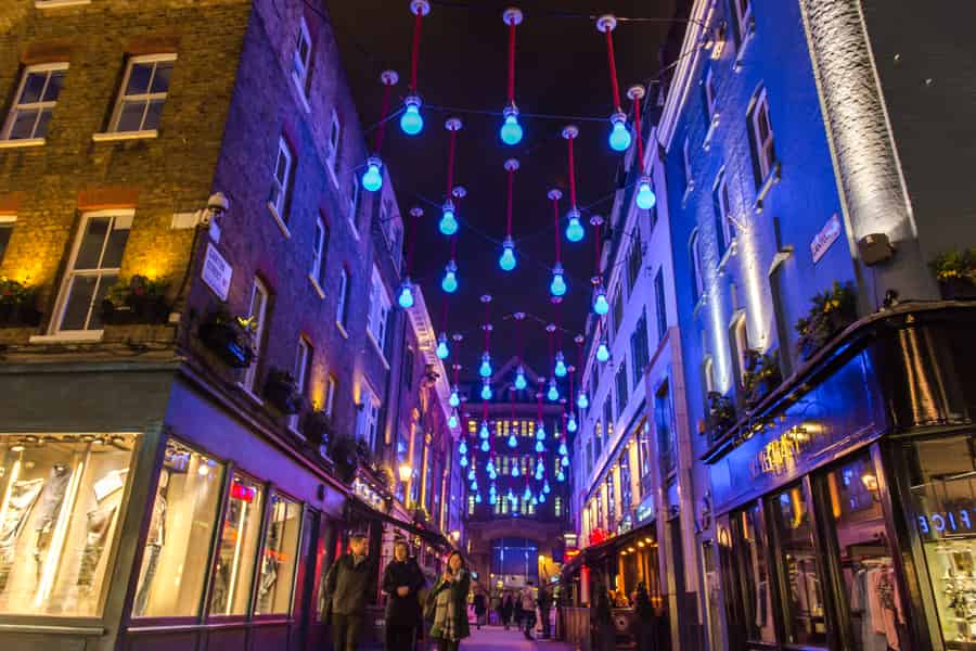 Essen in London: Twilight Soho VIP Food & Drinks Tour