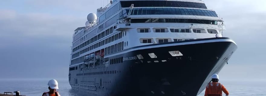 Ballestas et réserve de Paracas depuis le terminal de croisière de Pisco