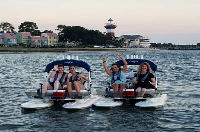 Hilton Head Island Sunset Creek Cat Boat Tour GetYourGuide