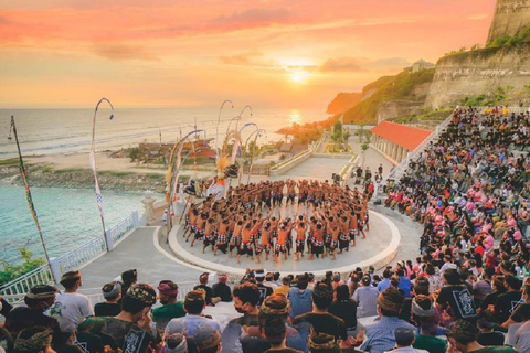 Bali: bilety na pokaz taneczny Kecak w Melasti Beach