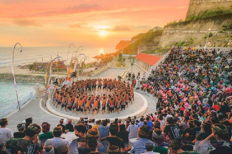 Bali: bilety na pokaz taneczny Kecak w Melasti Beach